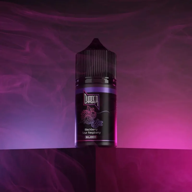 Сольова рідина Chaser Black Blackberry Sour Raspberry 30 мл 50 мг.