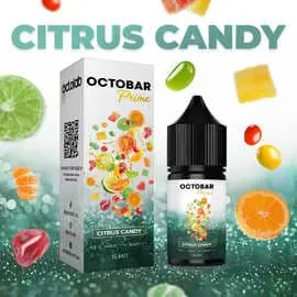 Сольова рідина Octobar Prime Citrus Candy 30 мл 50 мг.