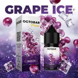 Сольова рідина Octobar Prime Grape Ice 30 мл 50 мг.