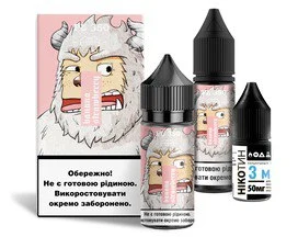 Сольова рідина FL 350 Banana Strawberry 30 мл 65 мг