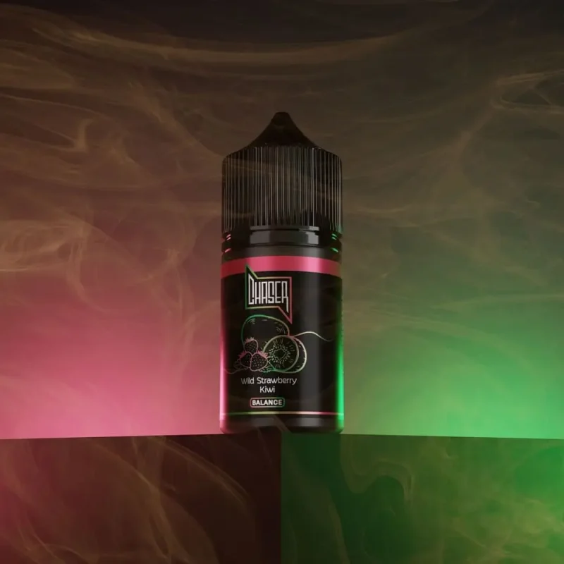 Сольова рідина Chaser Black Kiwi Wild Strawberry 30 мл 50 мг.