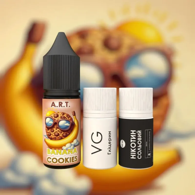 Сольова рідина A.R.T. Banana Cookies 10 мл. 65 мг