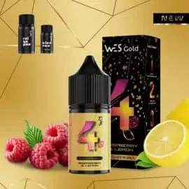 Сольова рідина Wes Gold Raspberry Lemon 30 мл 50 мг