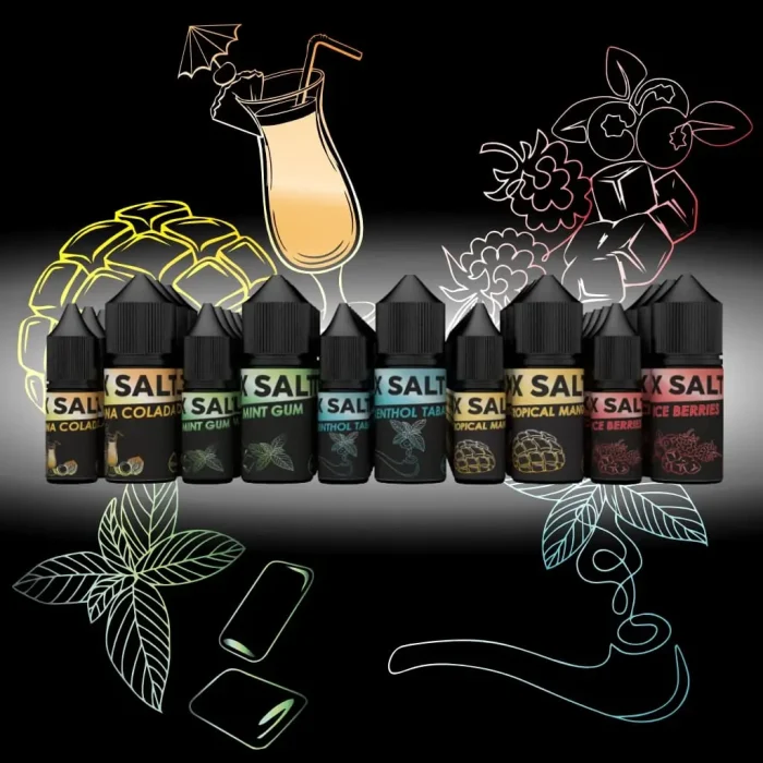 Купити Сольова рідина XSalt Mint Gum 30 мл. 65 мг в Україні – ціна, доставка