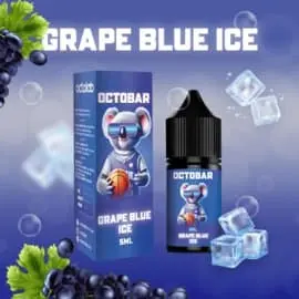 Сольова рідина Octobar NFT Grape Blue Ice 10 мл 50 мг.