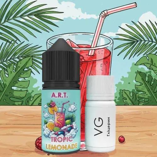 Купити Сольова рідина A.R.T. Tropic Lemonade 30 мл. 65 мг в Україні – ціна, доставка