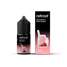 Сольова рідина Refrost Strawberry Milk Shake 30 мл 25 мг.
